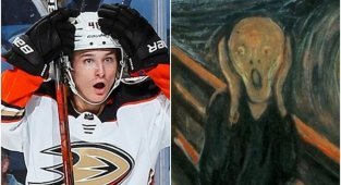 Sports and art combined in funny collages (35 photos)