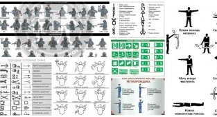 25 обозначений и условных сигналов на все случаи жизни: от фигни до спасения (27 фото)