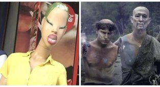 Манекены странные, забавные, пугающие (21 фото)