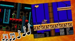 Games on the Dendy console with the best music (11 photos)