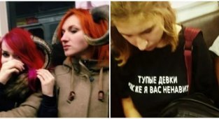 "Стильно! Молодёжно!": модники из метрополитена, которые заставляют усомниться в их адекватности (22 фото)