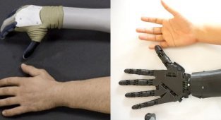 Реалистичные протезы: сверхчувствительная электронная кожа (4 фото)
