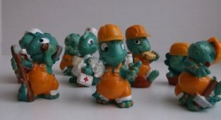 Popular Kinder Surprise collections from the 90s and 00s (18 photos)