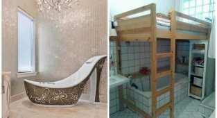 30 ванных комнат, в которых поработали горе-дизайнеры (31 фото)