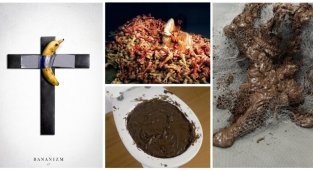То, что многие никогда не поймут: странное искусство и еда (25 фото)