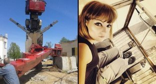 Крановщики... Нескучные будни строителей (16 фото)