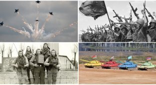 Военные игрища в одном посте: авиадартс, танковый биатлон, Зарница и прочие (15 фото)