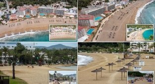 Курорт Ибица пустует из-за ограничений: фоторепортаж (6 фото + 5 тянучек)