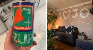 17 cases when people discovered greetings from previous apartment owners (18 photos)