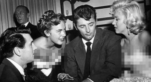 Retro photos from Old Hollywood parties (11 photos)