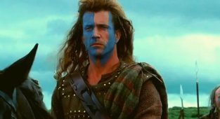 How the film "Braveheart" was filmed: footage from filming and interesting facts about the film (15 photos)