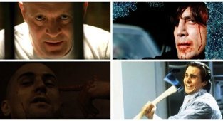 Психиатры посмотрели 400 фильмов и назвали самых правдоподобных психопатов (13 фото)