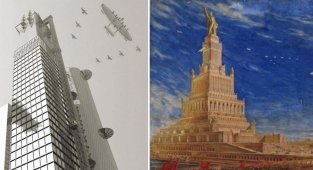 Москва, которой никогда не будет: нереализованные проекты советских архитекторов (6 фото)
