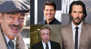 Они родились в один год: 11 сравнений русских и зарубежных знаменитых мужчин (12 фото)