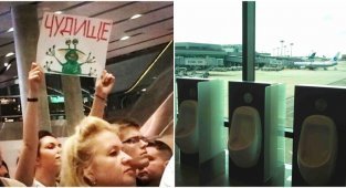20+ неожиданных странностей, которые могли произойти только в аэропорту (22 фото + 1 видео)