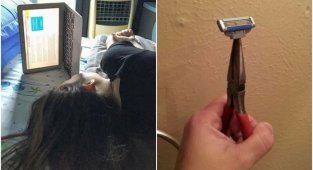 25 людей, которые вывели лень на новый уровень (26 фото)