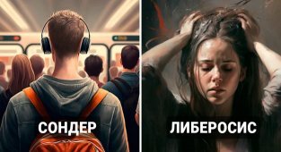 Человеческие чувства, о которых мало кто слышал, но практически все испытывали на себе (7 фото)