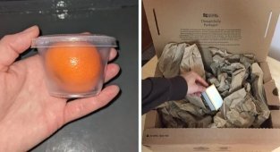 18 случаев нерационального использования упаковки (19 фото)