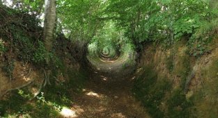 Ушедшие под землю древние дороги Европы (9 фото)
