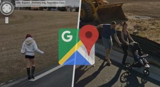 Друзья, перед нами компромат: убойные кадры с Google Maps, которых не должно быть (21 фото)