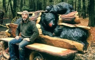 Уникальные изделия из дерева своими руками (30 фото)