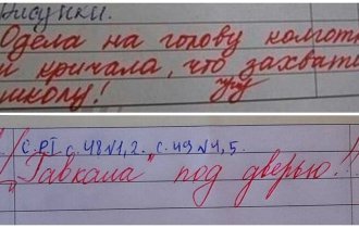 17 убойных замечаний в школьных дневниках, из-за которых родителей вызывают к директору (18 фото)