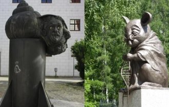 Небанальные памятники, посвященные Её Величеству Науке (8 фото)