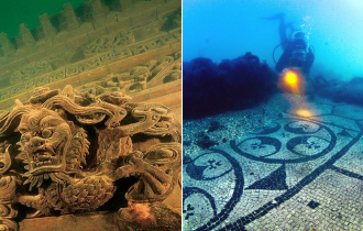 10 таинственных городов, которые исчезли под водой (14 фото)