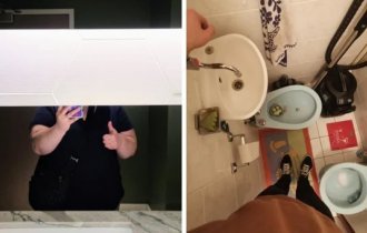 Странный и непродуманный дизайн туалетов и ванных комнат (17 фото)