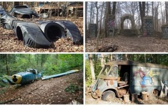 15 most unusual things abandoned in the forest (16 photos)