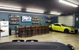 Гаражи, о которых мечтают многие мужики (15 фото)