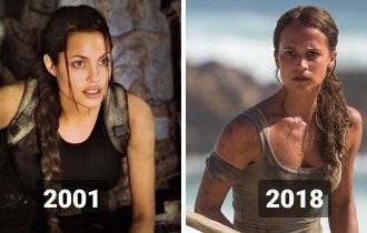 Как изменились популярные женские персонажи в кино (20 фото)