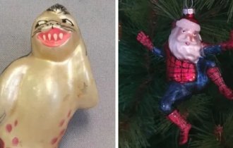 17 toys that will make the New Year tree unique, and will surprise and make others laugh (18 photos)