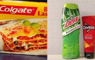 Lasagna from Colgate and more: 12 strange products released by famous brands (13 photos)