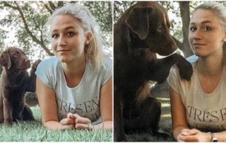 Как быстро они растут: 30 фото с собаками в стиле "тогда и сейчас" (31 фото)
