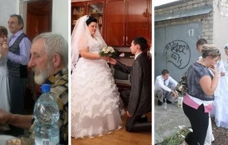 Особенности деревенских свадеб, на которых не обходится без мордобоя и баяна (20 фото)