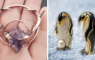 17 stunning jewelry created by talented craftsmen (18 photos)
