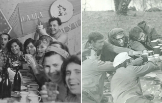 Фотографии советского застолья (46 фото)