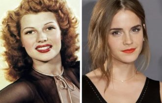 Stars of different generations at the same age (12 photos)