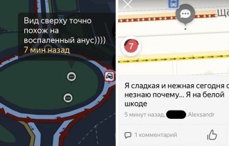 Убойные скрины с разговорчиками из приложения Яндекс. Карты, которые мигом поднимают настроение (21 фото)