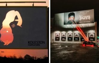 15 billboards that are thought out to the smallest detail (16 photos)