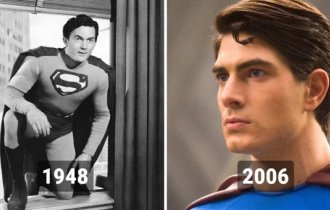 Actors who played Superman in the movies (12 photos)