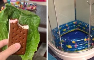 17 cases when parents showed imagination and came up with original solutions to children's problems (18 photos)