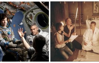 18 interesting behind-the-scenes photos from famous films (19 photos)