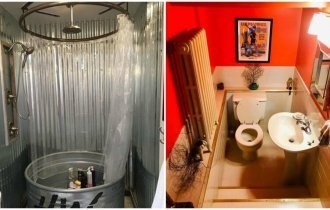 "О боги, какая ванная!": 30 ванных комнат со странным и креативным дизайном (31 фото)