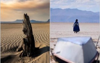 Where there once was water: 17 photos of the drought that gripped the planet (18 photos)