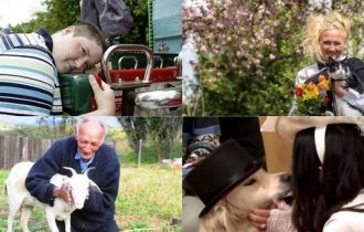 «Любовь зла – полюбишь и…кого угодно»: странные браки с животными и одним аттракционом (9 фото)