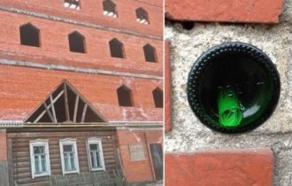 Trowel, mortar, two bricks: the delights of masons (17 photos)