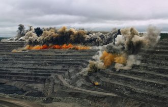 Ландшафты угольных разрезов (54 фото)