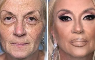 Визажист из Сербии Стефан Суботич буквально рисует женщинам новые лица (17 фото)